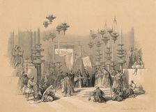 'The Stone of Unction 1855. Artist: David Roberts