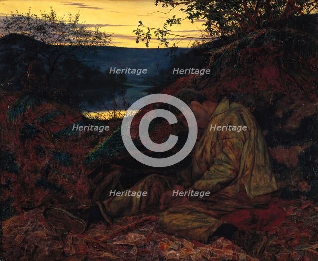 The Stone Breaker, 1857. Creator: Henry Wallis.