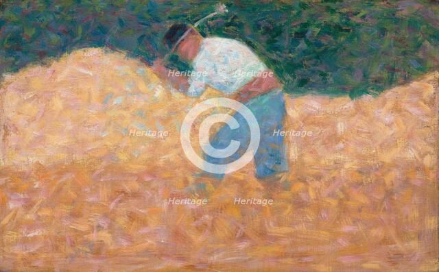 The Stone Breaker, c. 1882. Creator: Georges-Pierre Seurat.
