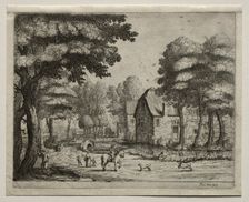 The Stone Bridge. Creator: Jan van Goyen (Dutch, 1596-1656)
