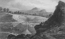 The Stone Quarries, Craigleith, near Edinburgh: From Which the New Town was Built 1829. Artist: W Wallis