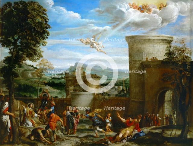 The Stoning of Saint Stephen, 1603-1604. Creator: Carracci, Annibale (1560-1609).