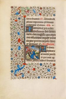The Stoning of Saint Stephen; Book of Hours, about 1440-1450. Creator: Workshop of the Bedford Master
