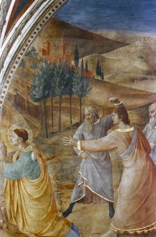 The Stoning of St Stephen mid 15th century. Artist: Fra Angelico