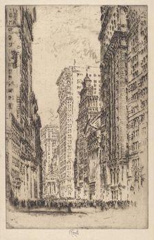 The Stock Exchange, 1904. Creator: Joseph Pennell