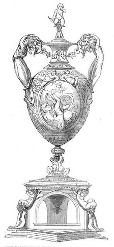 The Stockton-on-Tees Regatta Cup, 1860. Creator: Unknown