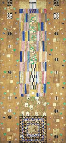 The Stoclet Frieze, Detail: The Knight , 1905-1909. Creator: Klimt, Gustav (1862-1918)