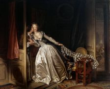 The Stolen Kiss end 1780s. Artist: Jean-Honore Fragonard