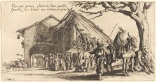 The Stopping Place, 1621. Creator: Jacques Callot