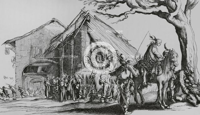 The stopping place of the gypsies: the fortune-tellers, 1878.  Creator: Unknown.