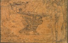 The Story of Cupid and Psyche: The Black Water, c1864-c1868. Artist: Sir Edward Coley Burne-Jones