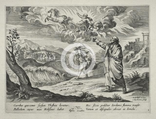 The Story of Elisha, 1643. Creator: Nicolaes Rijckmans (Flemish, 1616-).