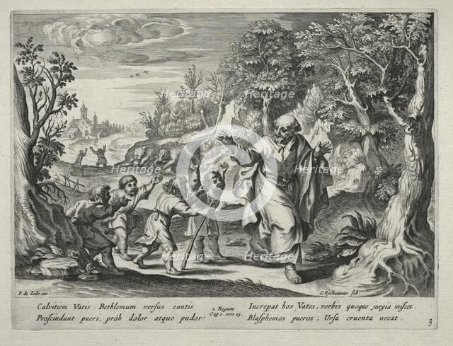 The Story of Elisha, 1643. Creator: Nicolaes Rijckmans (Flemish, 1616-).