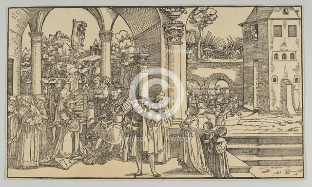 The Story of Esther. Creator: Hans Schäufelein the Elder.