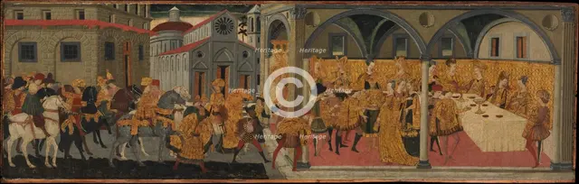 The Story of Esther. Creators: Marco del Buono Giambert, Apollonio di Giovanni di Tomaso.