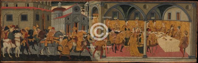 The Story of Esther. Creators: Marco del Buono Giambert, Apollonio di Giovanni di Tomaso.