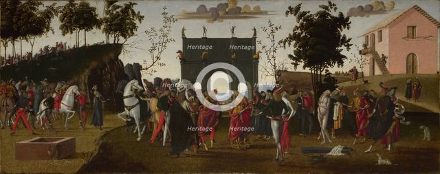 The Story of Griselda. Part I: Marriage, c.1490-1495. Artist: Master of the Story of Griselda (active End of 15th cen.)