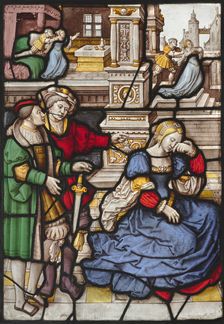 The Story of Lucretia, c. 1530. Creator: Master of the Kanis Triptych (Netherlandish), circle of