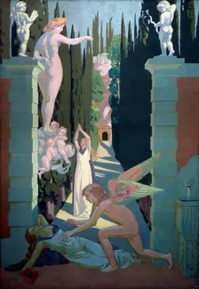 The Story of Psyche (Panel four. The Vengeance of Venus) 1908. Artist: Maurice Denis