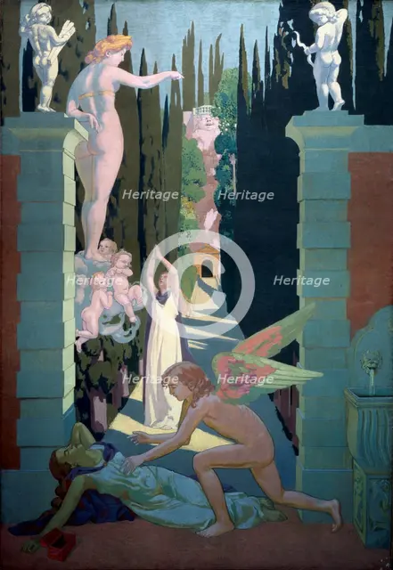'The Story of Psyche (Panel four. The Vengeance of Venus)', 1908.  Artist: Maurice Denis