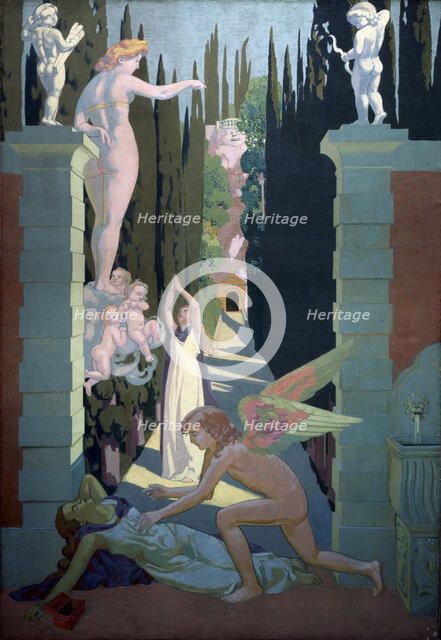 'The Story of Psyche (Panel four. The Vengeance of Venus)', 1908.  Artist: Maurice Denis