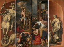 The Story of Saint George, c1540. Creator: Ambrosius Francken I