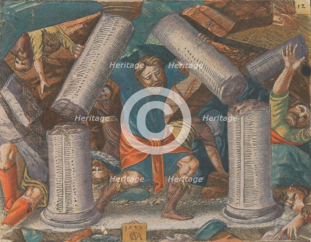 The Story of Samson, 1549. Creator: Cornelis Massys.