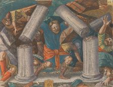 The Story of Samson, 1549. Creator: Cornelis Massys