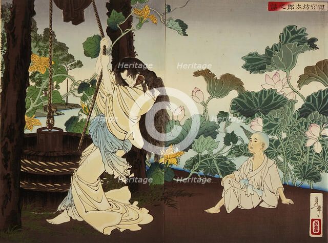 The Story of Tamiya Botaro, 1886. Creator: Tsukioka Yoshitoshi.