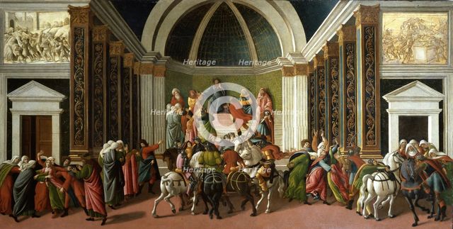The Story of Virginia, Between 1496 and 1504. Artist: Botticelli, Sandro (1445-1510)