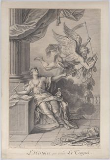 The Story that Stops Time (L'Histoire qui arrête le temps), 1708-54. Creator: Charles-Nicolas Cochin