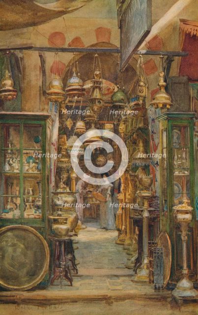 'The Store of Nassan', c1905, (1912). Artist: Walter Frederick Roofe Tyndale.