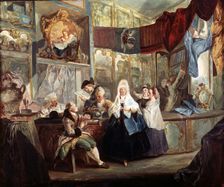 The Store oil by Luis Paret y Alcazar, 1772