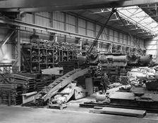 The stores at Bestwood Colliery, North Nottinghamshire, 13th July 1962. Creator: Michael Walters