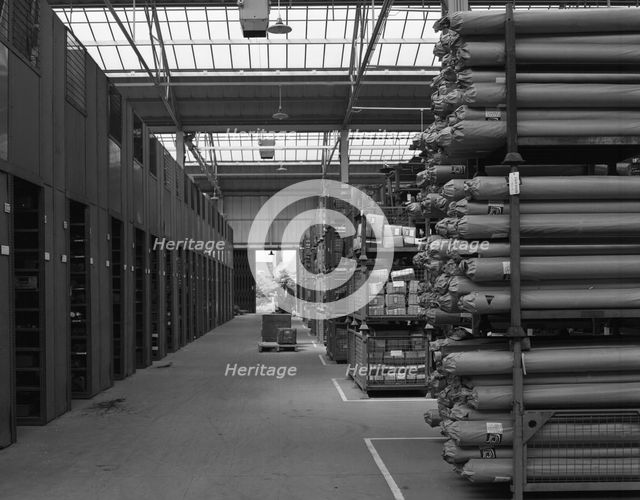 The stores at Bestwood Colliery, North Nottinghamshire, 13th July 1962. Creator: Michael Walters.