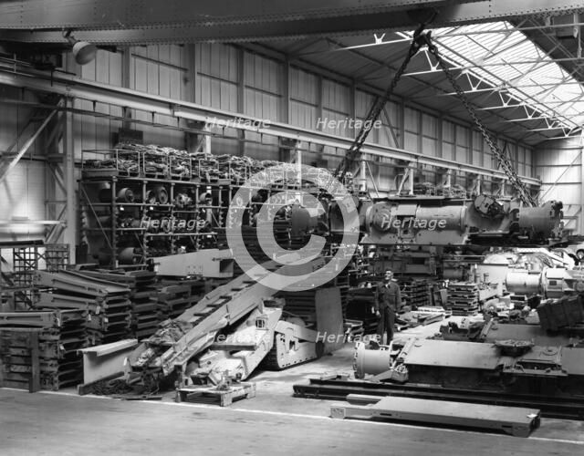 The stores at Bestwood Colliery, North Nottinghamshire, 13th July 1962. Artist: Michael Walters