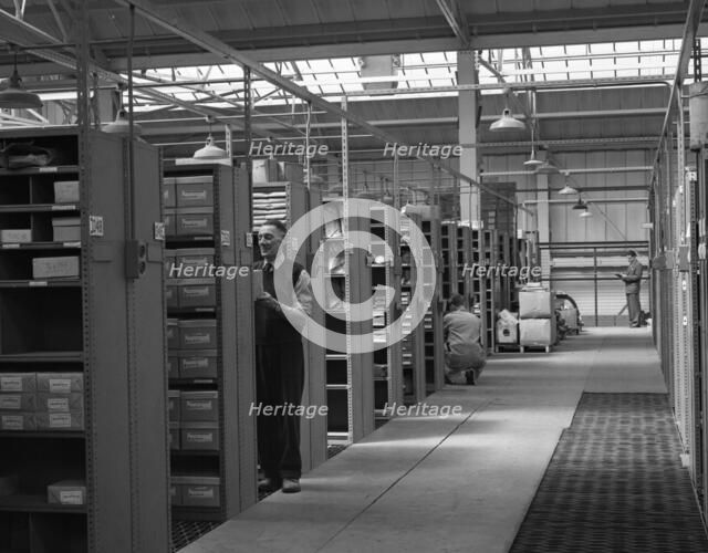 The stores at Bestwood Colliery, North Nottinghamshire, 13th July 1962. Artist: Michael Walters
