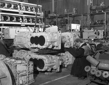 The Stores at Duckmanton Colliery near Chesterfield, 1962. Creator: Michael Walters