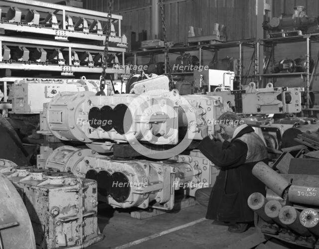 The Stores at Duckmanton Colliery near Chesterfield, 1962. Artist: Michael Walters