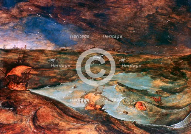 'The Storm', 1569. Artist: Pieter Bruegel the Elder