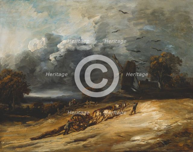 The Storm, 1814/30. Creator: Georges Michel.