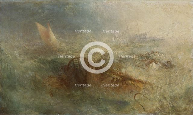 'The storm', 1840-45. Creator: JMW Turner.