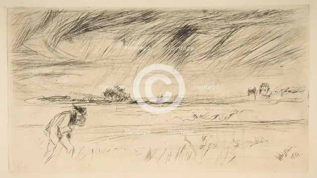 The Storm, 1861. Creator: James Abbott McNeill Whistler.