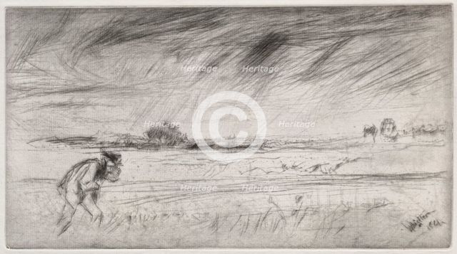 The Storm, 1861. Creator: James McNeill Whistler (American, 1834-1903).