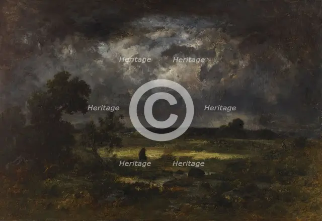 The Storm, 1872. Creator: Narcisse Virgile Diaz de la Pena.