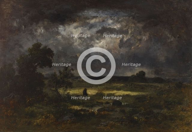 The Storm, 1872. Creator: Narcisse Virgile Diaz de la Pena.