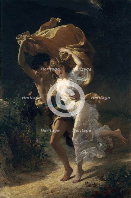 The Storm, 1880. Creator: Pierre Auguste Cot.