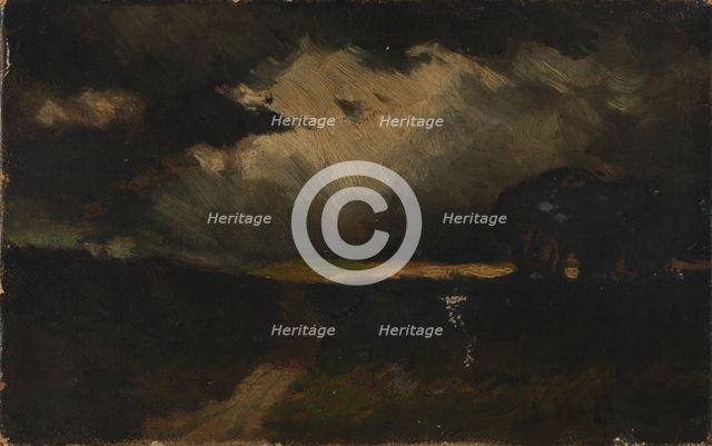 The Storm, 1881. Creator: Edward Mitchell Bannister.
