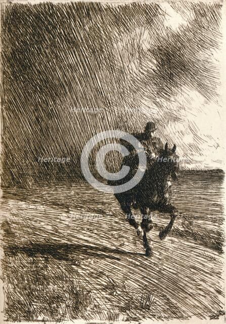 'The Storm', 1891. Artist: Anders Leonard Zorn.