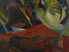 The storm, 1911. Creator: Macke, August (1887-1914)